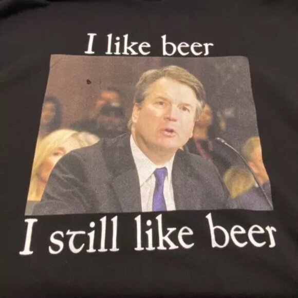 Pat McAffe Show I Still Like Beer Shirt Adult Large Next Level Apparel Black NL - Picture 4 of 8